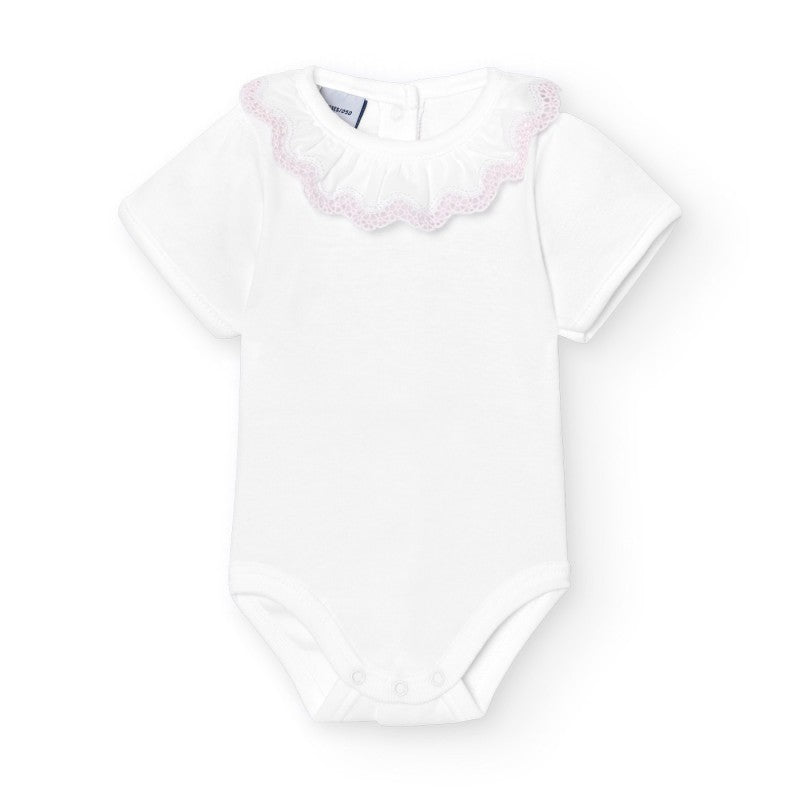 Onesie Embroidered Collar