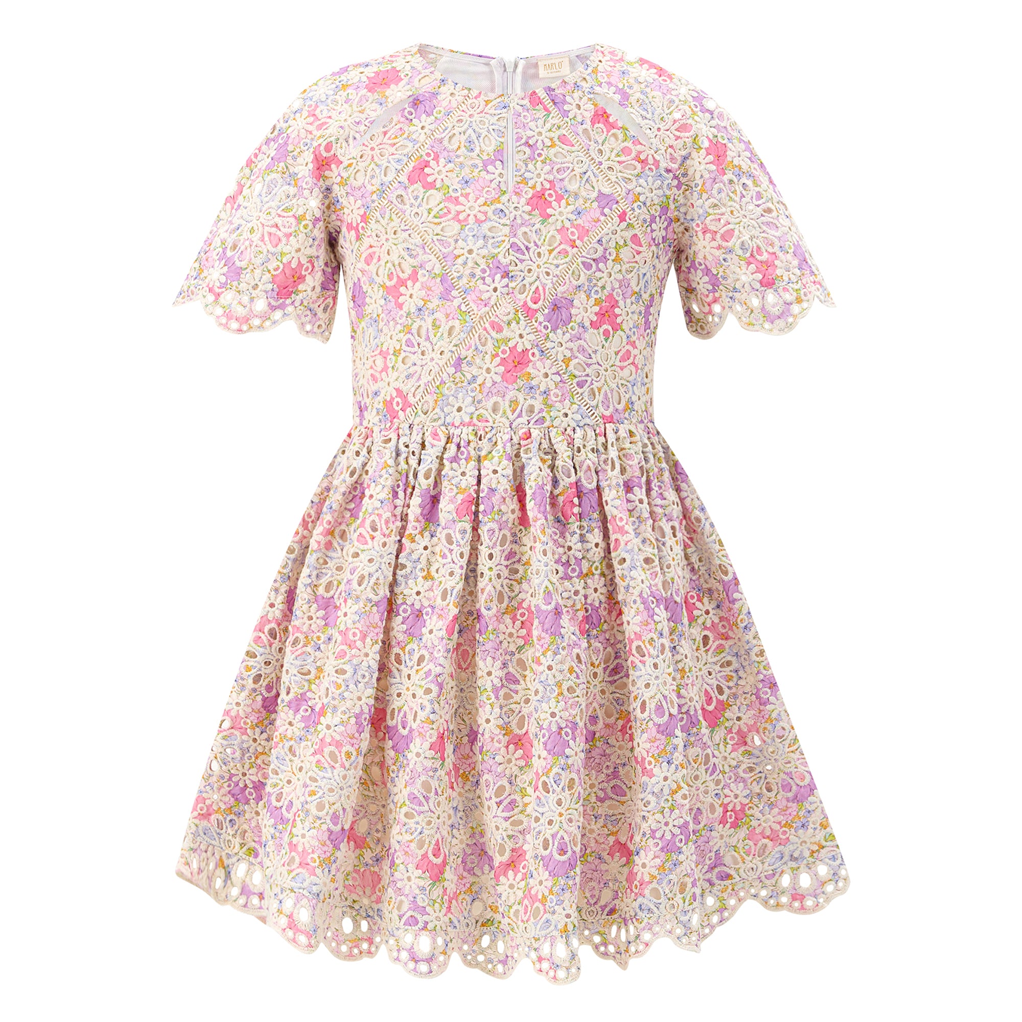 Dress Charlotte Embroidered Mini