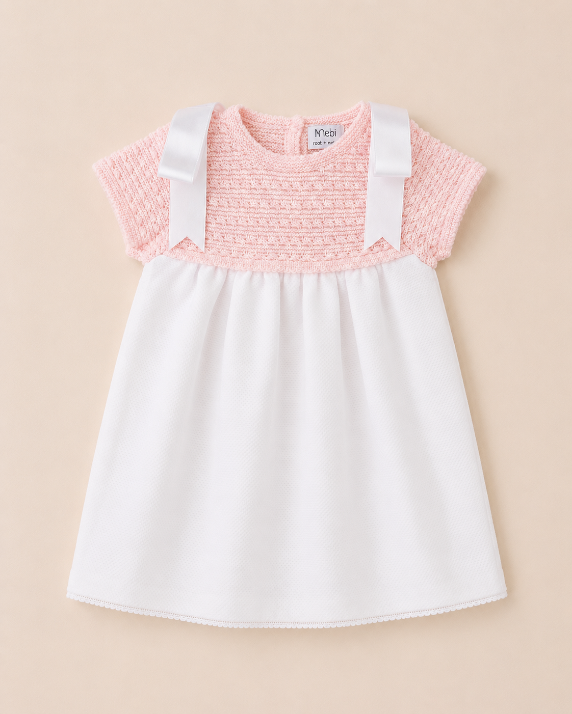 Dress 'Pink Knit Piquet'