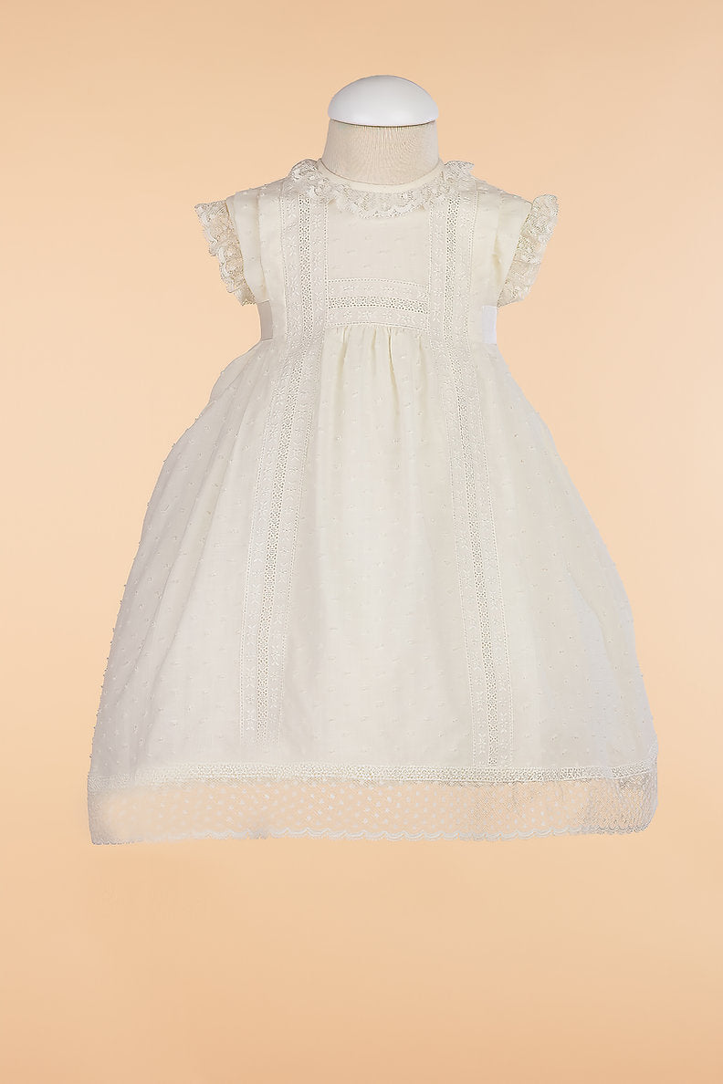 Christening Gown Entredos- 2pc