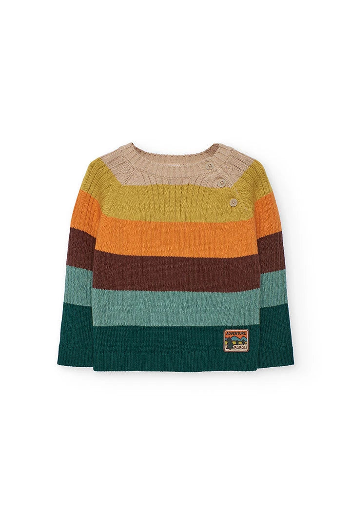 Jogger Set Multicolor Stripes