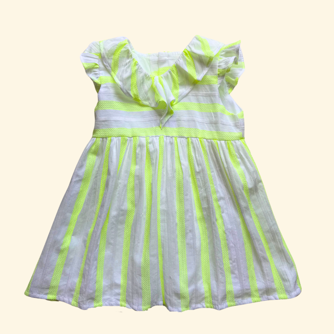 Dress Fluor- Yellow