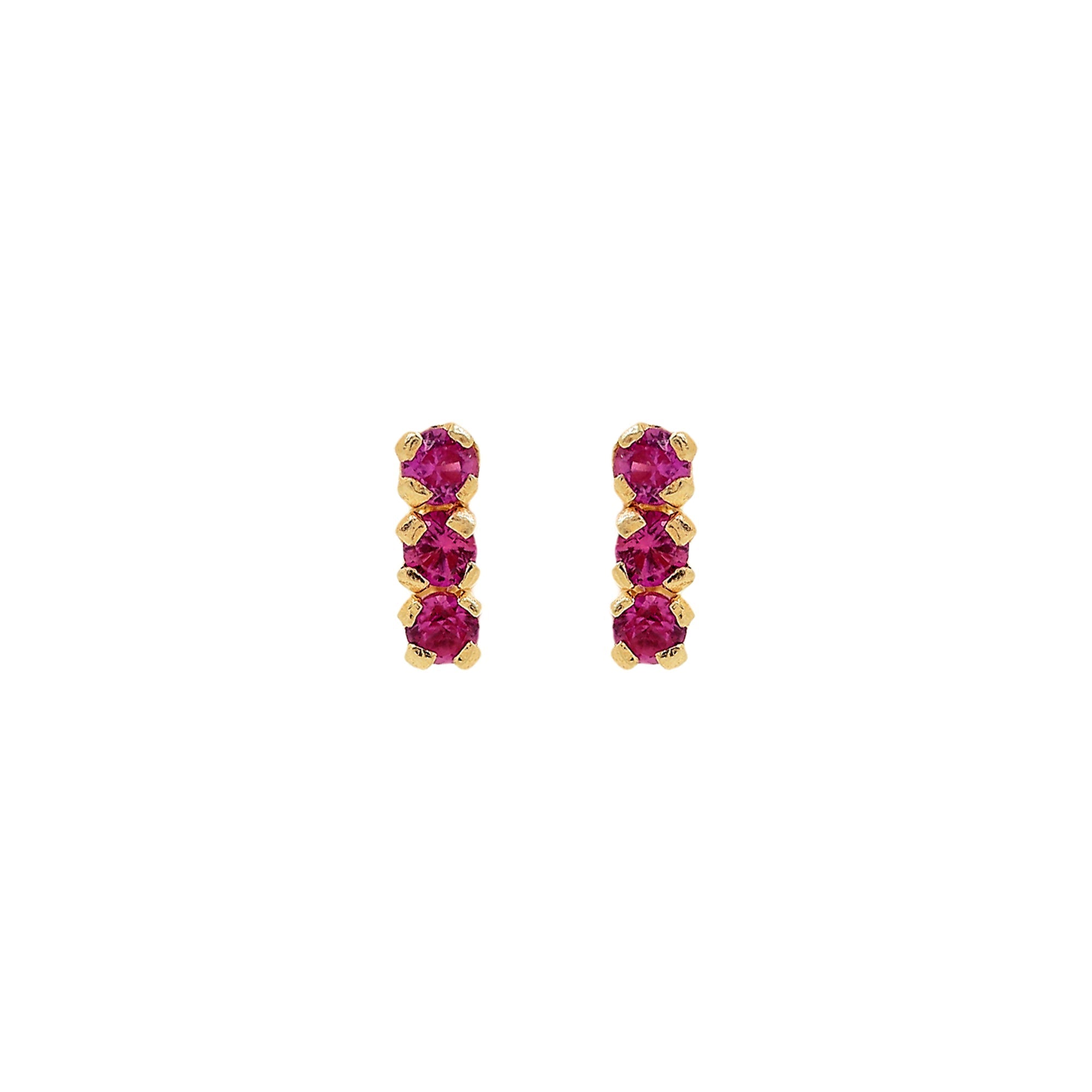 NINA EARRINGS -PINK-