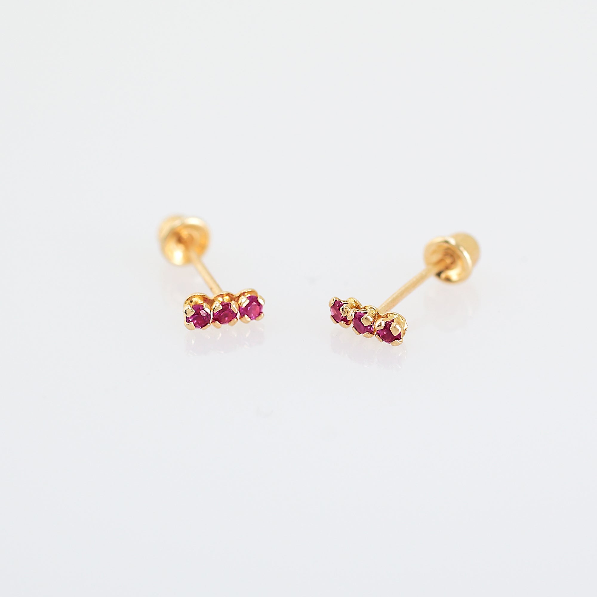 NINA EARRINGS -PINK-