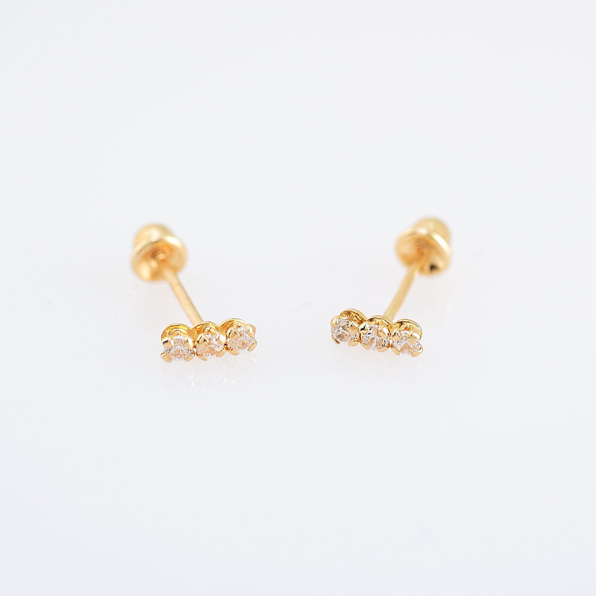 NINA EARRINGS -WHITE-