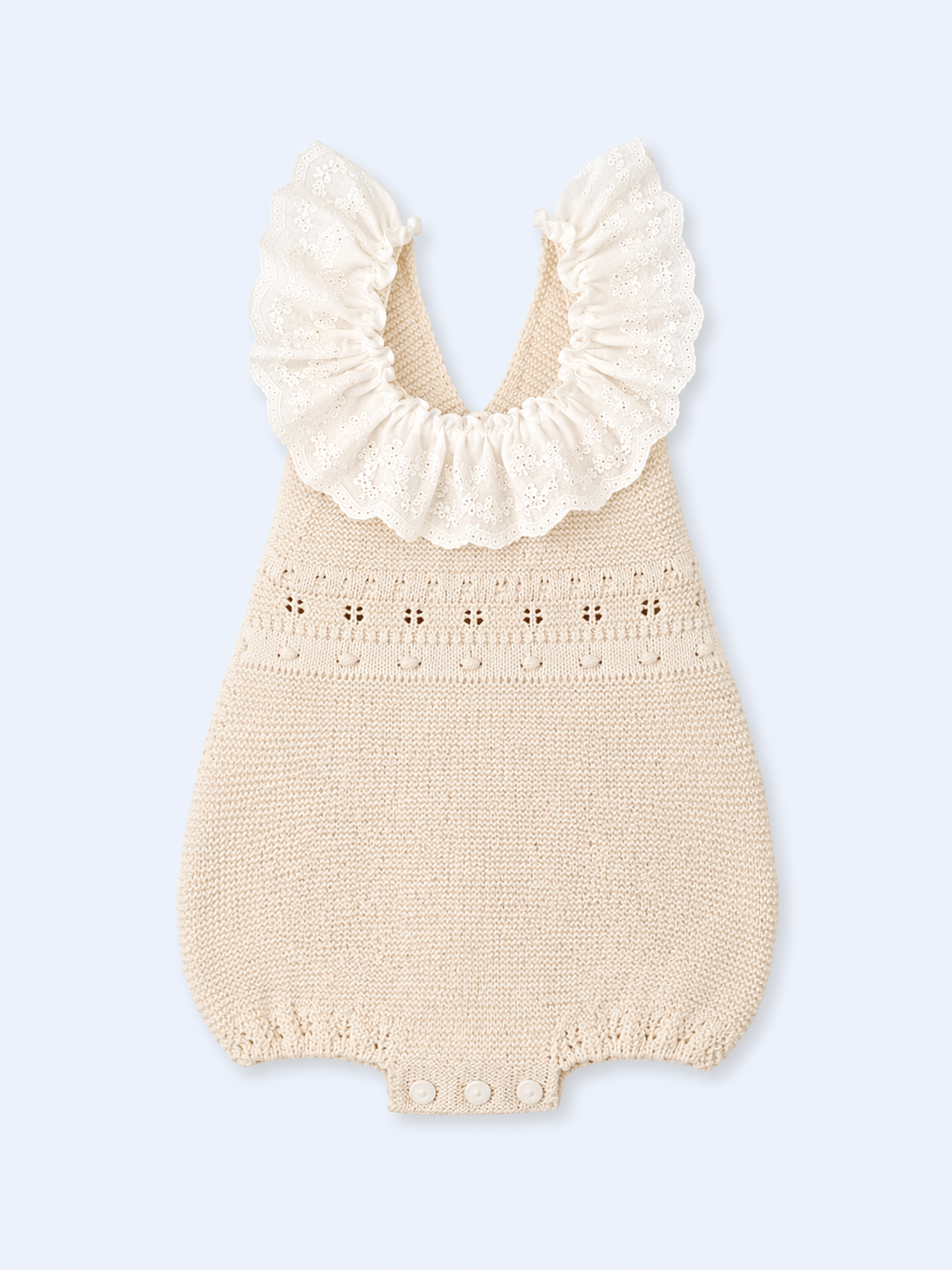 Romper 'Papaya' Lace Beige