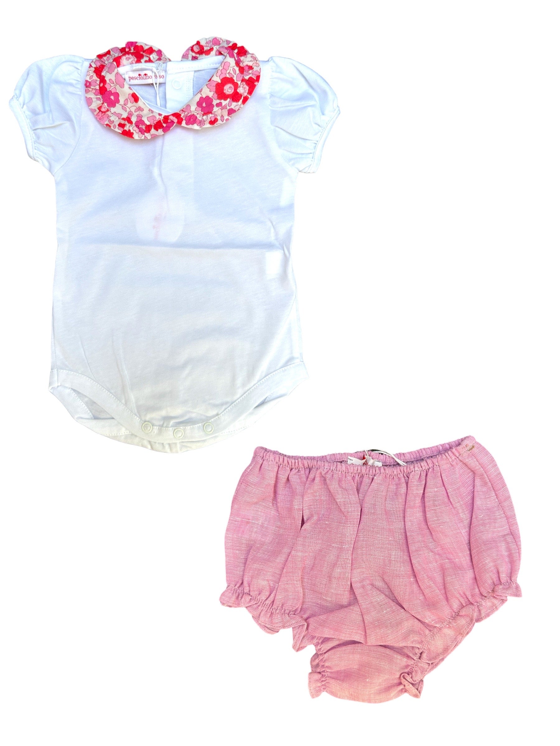 Bloomer Set Betsy Rosso
