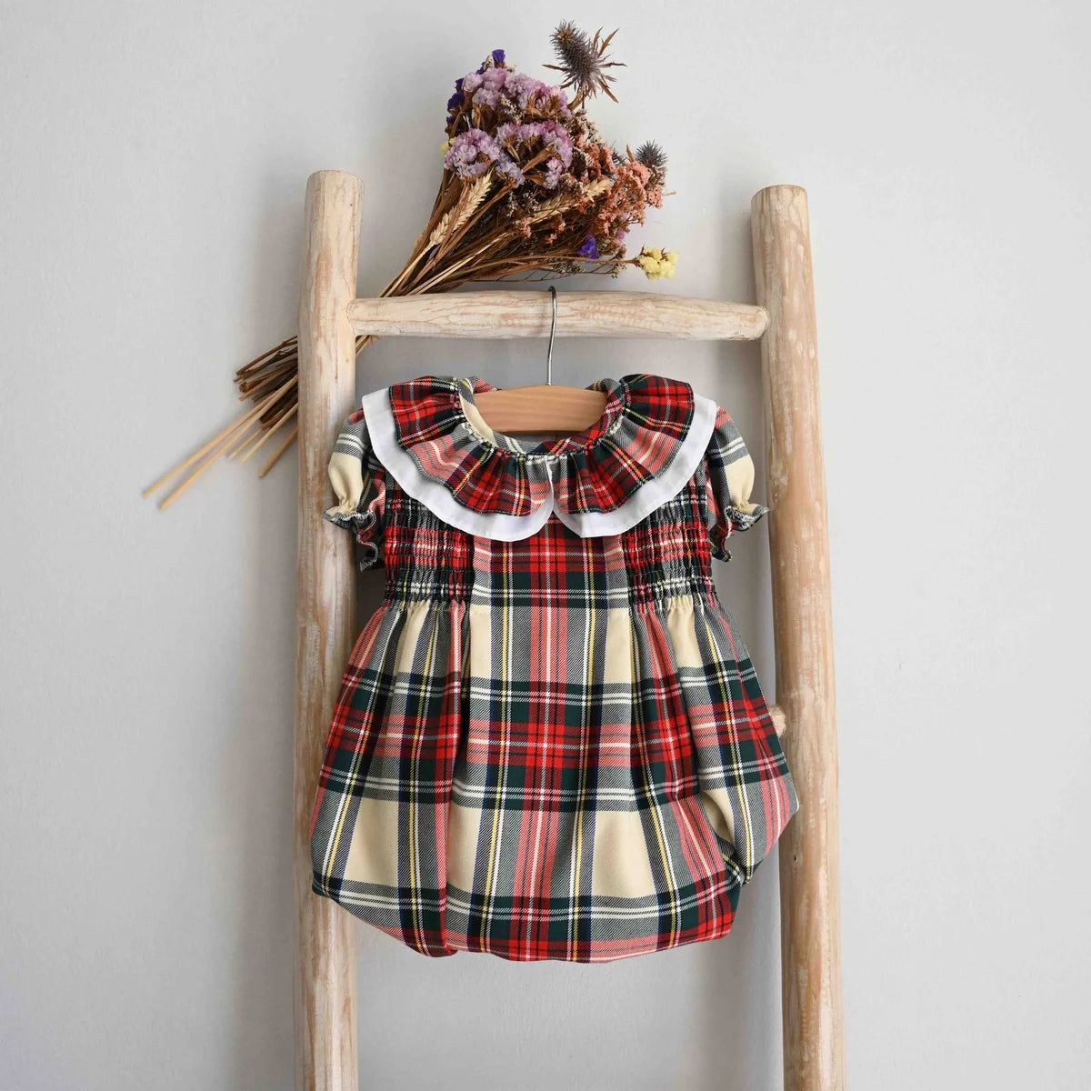 Romper Tartan Girl