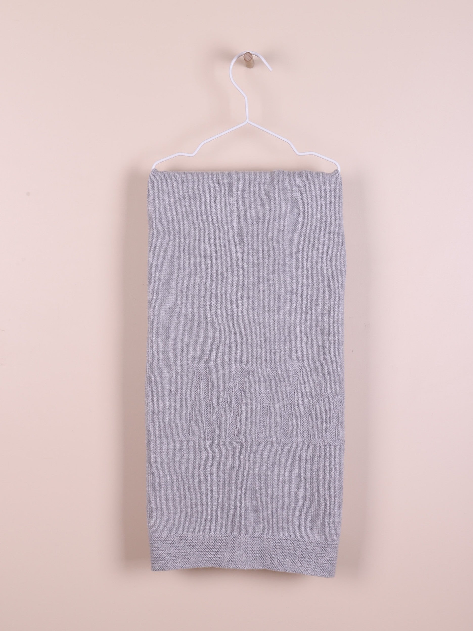 Personalized Cashmere Blanket