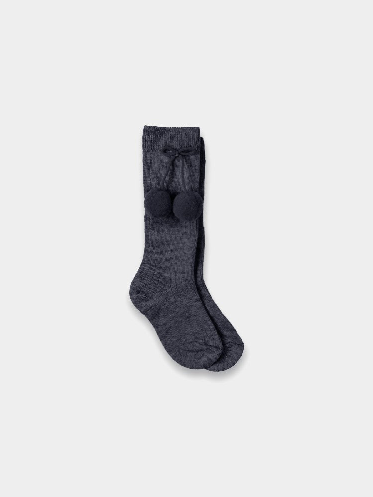 Knee Socks Pompom