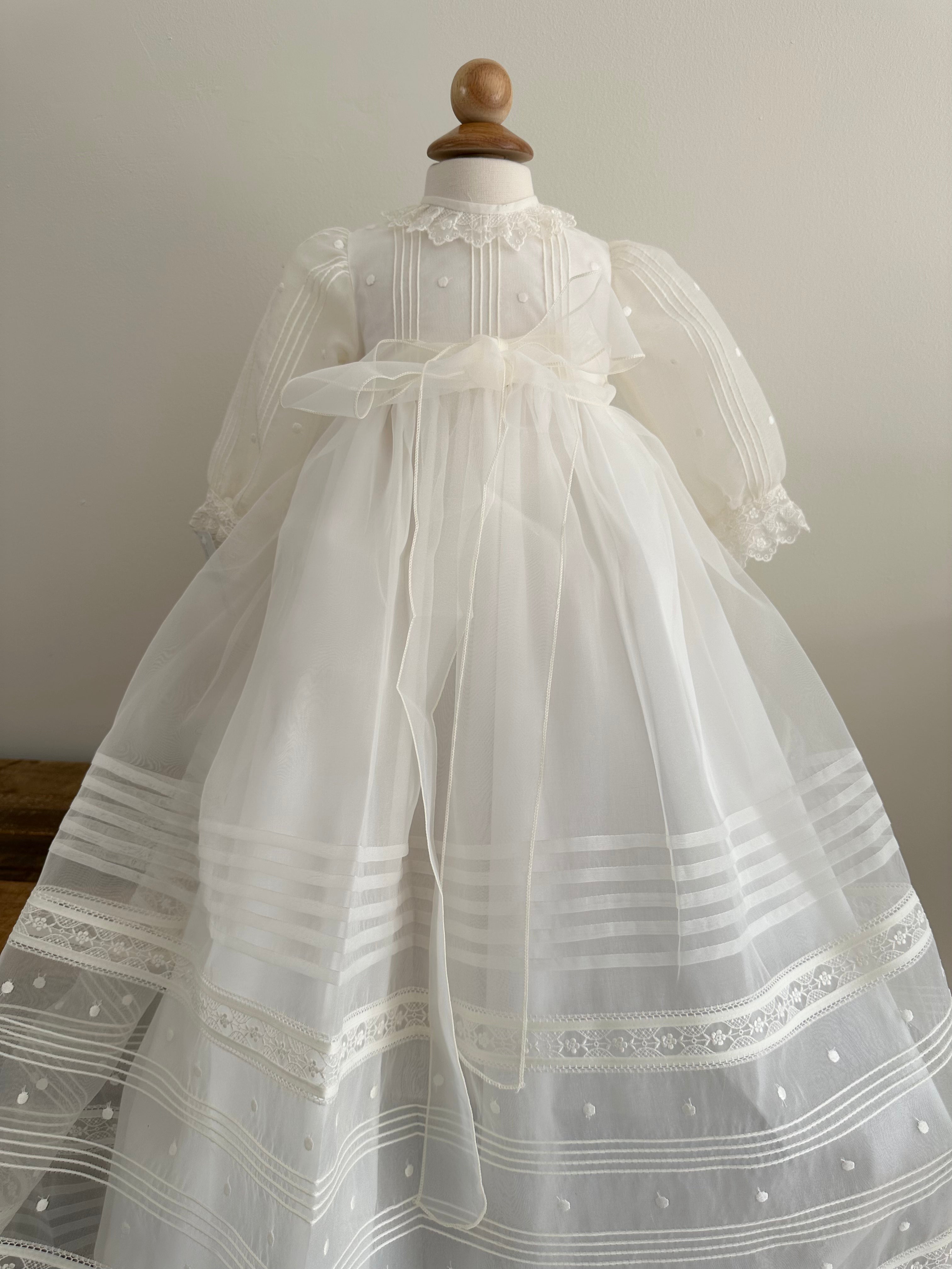 Christening Gown Eugenia- 2pc